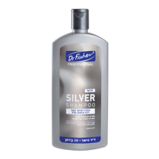Шампунь для седых волос без добавления солей Dr Fischer Silver Shampoo 400мл